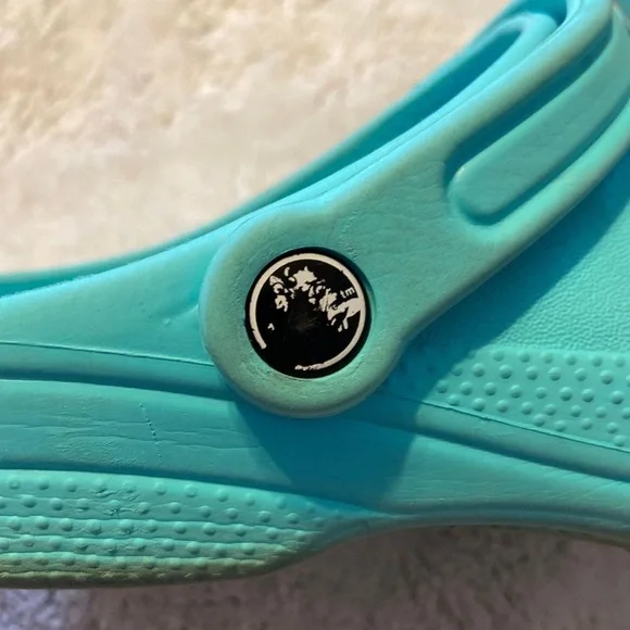 SOLD - Turquoise Crocs - Picture 4 of 7